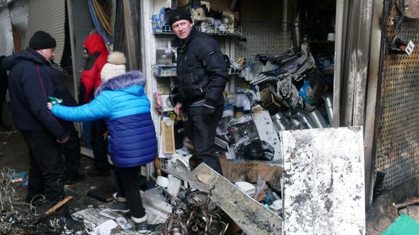 Donetsk tras bombardeos Donetsk tras bombardeos - Sputnik Mundo