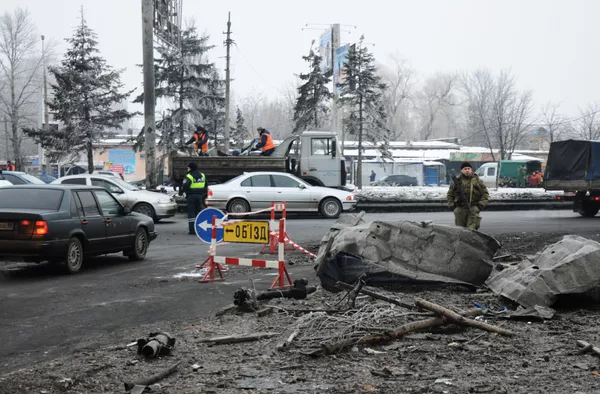 Las devastadoras consecuencias de los ataques ucranianos contra Donetsk Las devastadoras consecuencias de los ataques ucranianos contra Donetsk - Sputnik Mundo