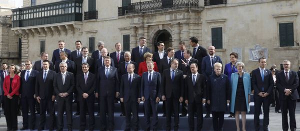 Los líderes de la Unión Europea Los líderes de la Unión Europea - Sputnik Mundo