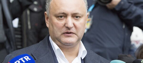 Ígor Dodon, presidente de Moldavia (archivo) - Sputnik Mundo