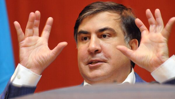 Mijaíl Saakashvili, expresidente de Georgia y exgobernador de la región ucraniana de Odesa - Sputnik Mundo