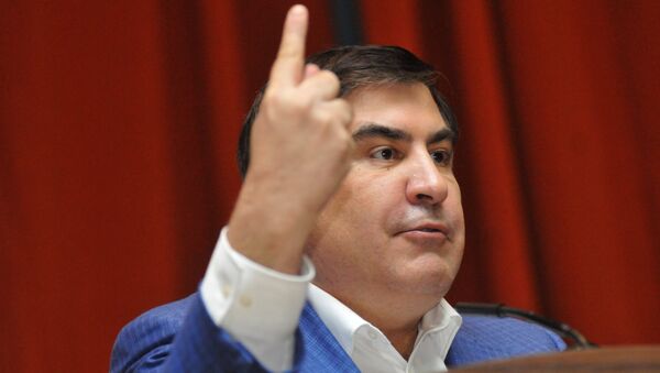 Mijaíl Saakashvili, expresidente de Georgia y exgobernador de la región ucraniana de Odesa - Sputnik Mundo