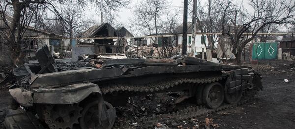 Situación en Donbás (archivo) - Sputnik Mundo