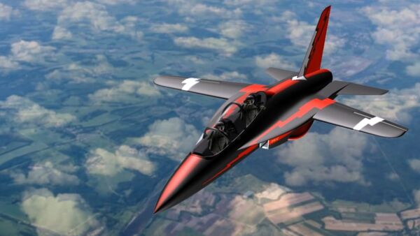 Russia to Test Unique SR-10 Forward-Swept Wing Jet Trainer Within Three Years - Sputnik Mundo