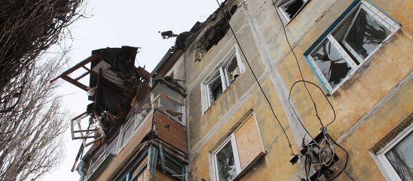 Situación en Donbás (archivo) - Sputnik Mundo