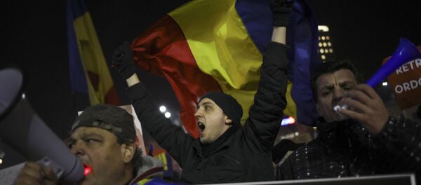 Protestas en Rumanía - Sputnik Mundo