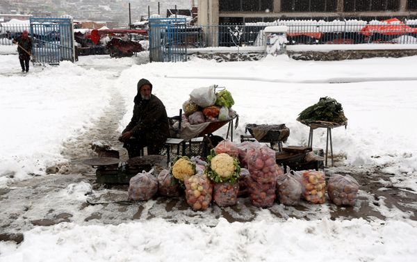 Nevadas en Afganistán Nevadas en Afganistán - Sputnik Mundo