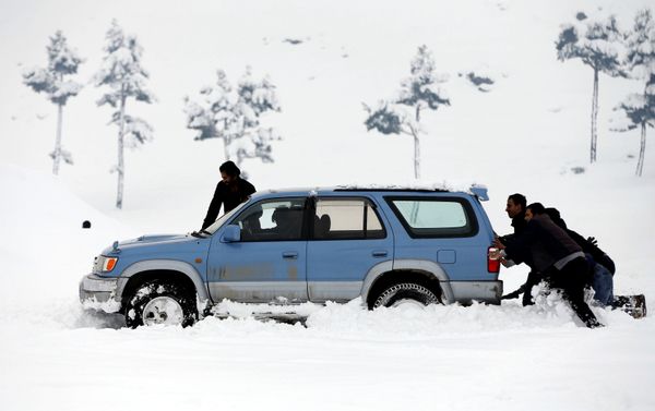 Nevadas en Afganistán Nevadas en Afganistán - Sputnik Mundo