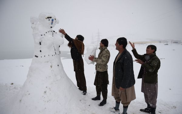 Nevadas en Afganistán Nevadas en Afganistán - Sputnik Mundo