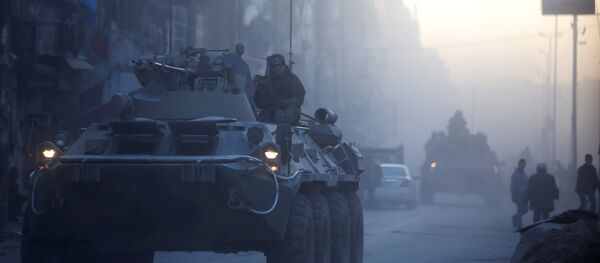 Soldados rusos en Siria (archivo) - Sputnik Mundo