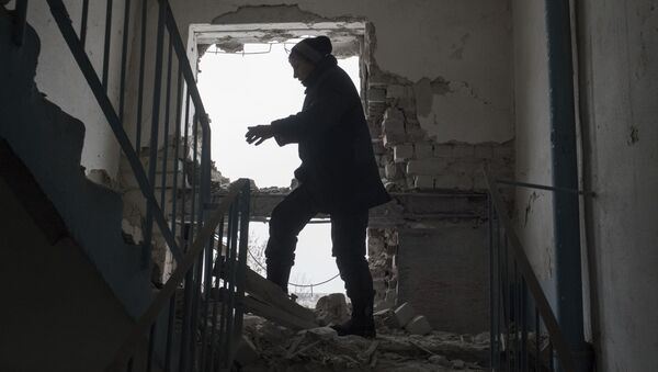 La situación en Donbás La situación en Donbás - Sputnik Mundo