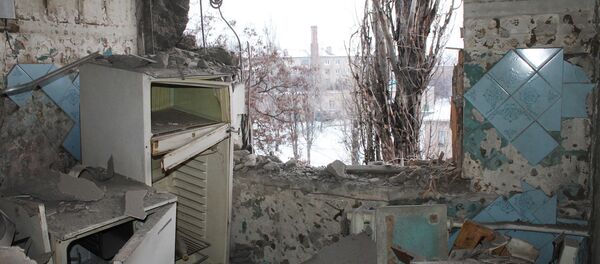 Ситуация после обстрелов в Донецке - Sputnik Mundo