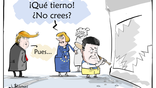 Las 'travesuras' de Poroshenko en Donbás - Sputnik Mundo