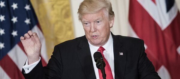 Donald Trump, presidente de EEUU - Sputnik Mundo