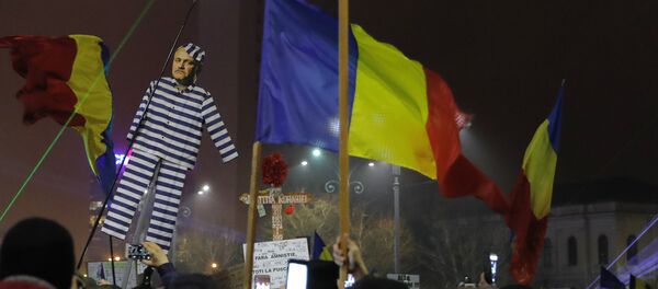 Protests in Romania - Sputnik Mundo