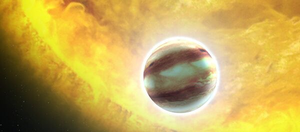 Una estrella y un planeta - Sputnik Mundo