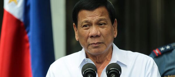 Rodrigo Duterte, presidente de Filipinas - Sputnik Mundo