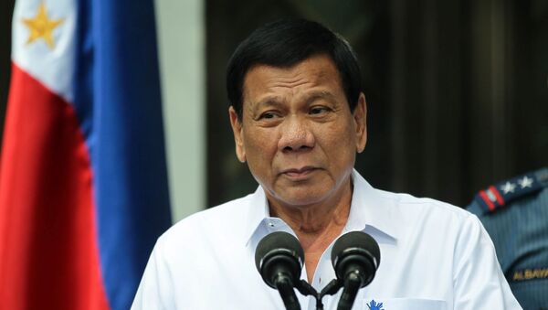 Rodrigo Duterte, presidente de Filipinas - Sputnik Mundo