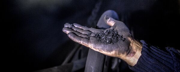 Una mina en Donbás - Sputnik Mundo