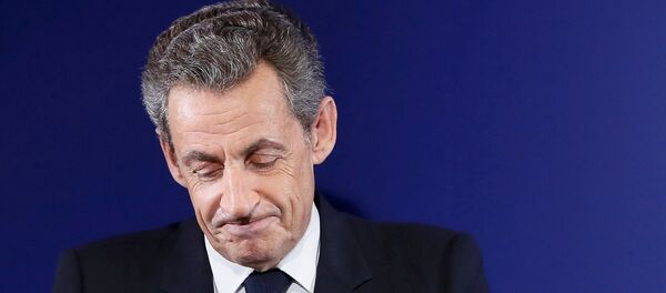 Nicolas Sarkozy, former French president, at his headquarters in Paris , France, November 20, 2016 - Sputnik Mundo