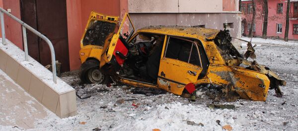 Consecuenias de ataques de las fuerzas ucranianas contra Donetsk - Sputnik Mundo