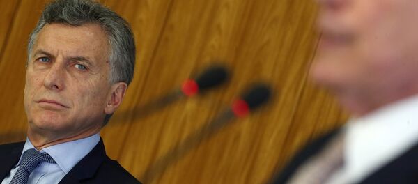 Presidente de Argentina, Mauricio Macri, y presidente de Brasil, Michel Temer - Sputnik Mundo