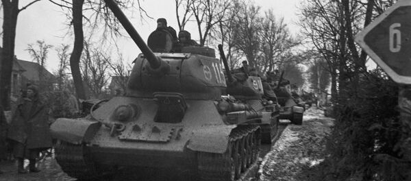 Tanques del Ejército Rojo, 1944 - Sputnik Mundo