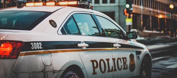 Vehículo de la policía estadounidense - Sputnik Mundo