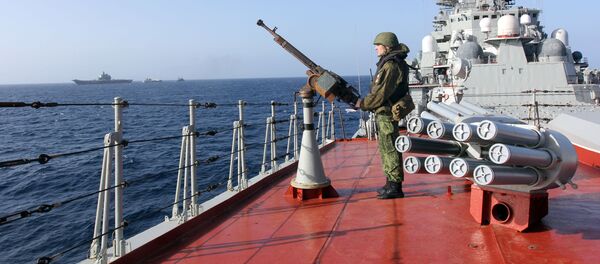 Campaña marítima de los buques de  la Flota del Norte de Rusia - Sputnik Mundo