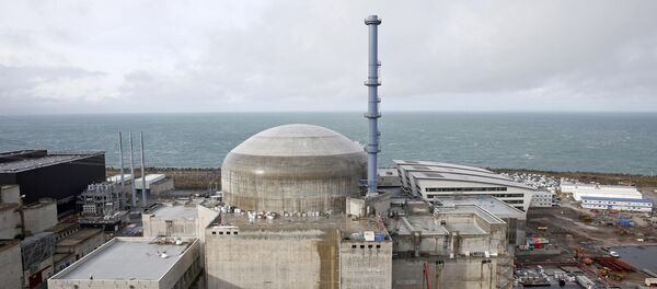 General view of the construction site of the third-generation European Pressurised Water nuclear reactor (EPR) in Flamanville, France - Sputnik Mundo