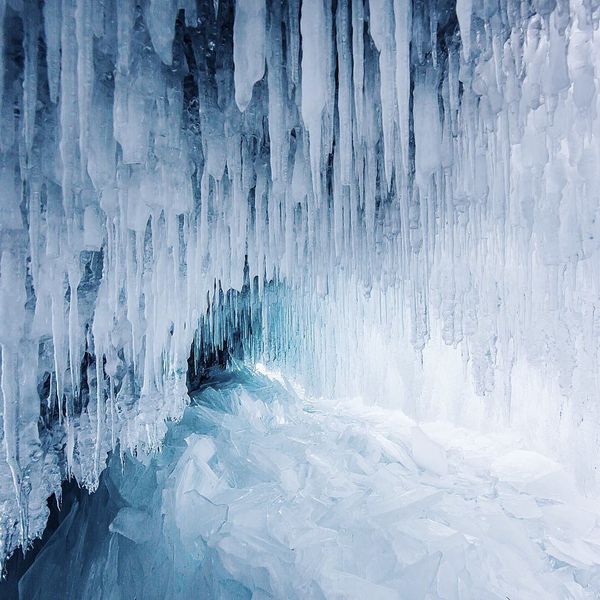 El hielo se apodera del lago Baikal - Sputnik Mundo