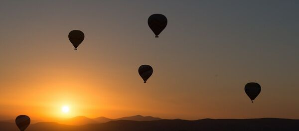 Globos aerostáticos (imagen referencial) - Sputnik Mundo