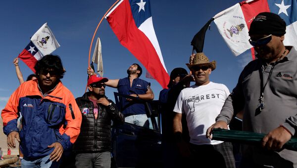 Mineros de Escondida (archivo) - Sputnik Mundo