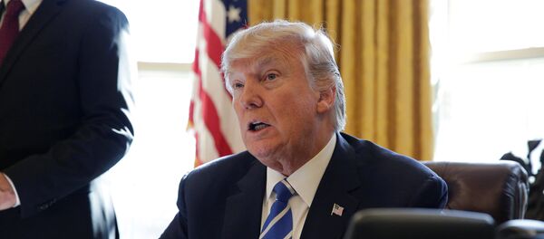 Donald Trump, presidente de EEUU - Sputnik Mundo