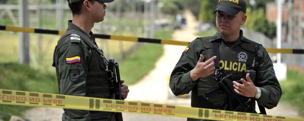 Policía colombiana - Sputnik Mundo