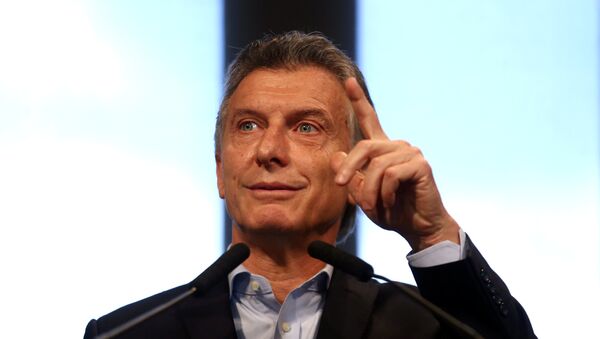 Mauricio Macri, presidente de Argentina - Sputnik Mundo