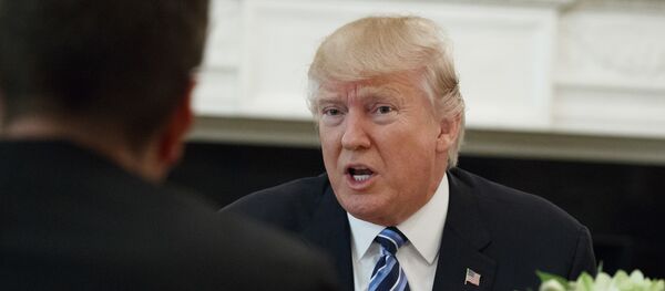 Donald Trump, presidente de EEUU - Sputnik Mundo