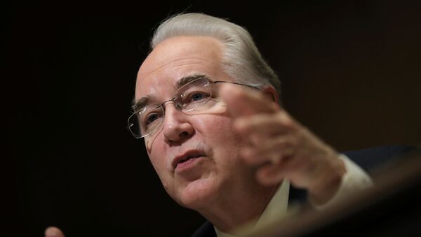 Tom Price, nominado secretario de Salud y Servicios Humanos de EEUU - Sputnik Mundo