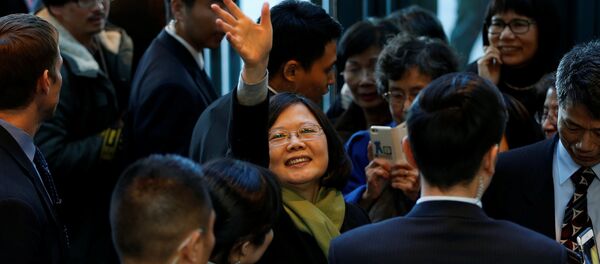 La presidenta taiwanesa Tsai Ing-wen La presidenta taiwanesa Tsai Ing-wen - Sputnik Mundo