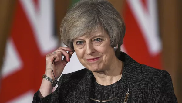 Theresa May, primera ministra del Reino Unido - Sputnik Mundo
