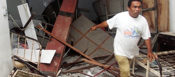 Consecuencias de un terremoto en Filipinas Consecuencias de un terremoto en Filipinas - Sputnik Mundo