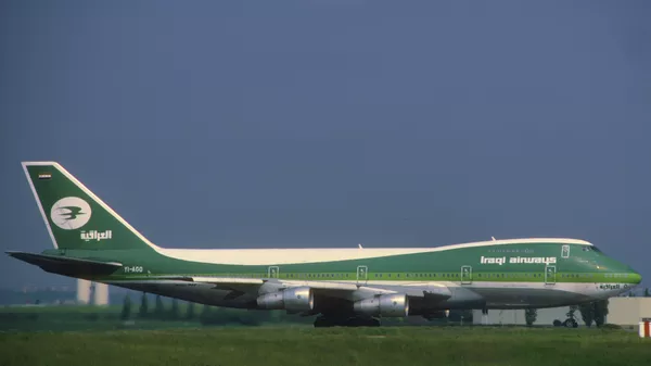 Avión de la compañía Iraqi Airways (imagen referencial) - Sputnik Mundo