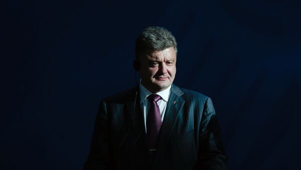 Petró Poroshenko, presidente de Ucrania - Sputnik Mundo