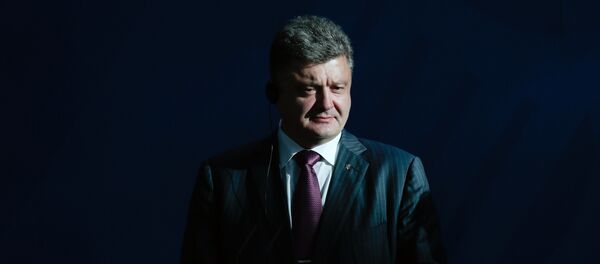Petró Poroshenko, presidente de Ucrania Petró Poroshenko, presidente de Ucrania - Sputnik Mundo
