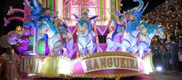 La escuela de samba de Mangueira campeona del Carnaval de Río de Janeiro (archivo) - Sputnik Mundo