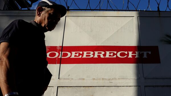 Logo de Odebrecht (archivo) - Sputnik Mundo