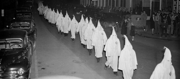 Miembros de Ku Klux Klan, 1948 - Sputnik Mundo