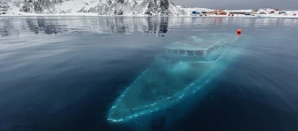 Un yate hundido (imagen referencial) - Sputnik Mundo