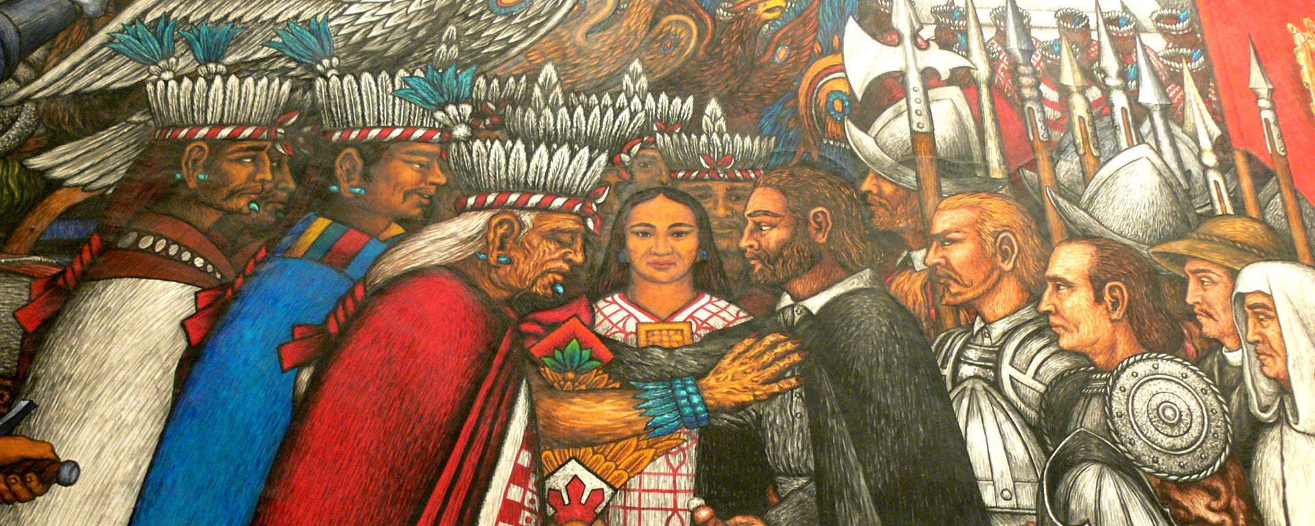 Discussions between Taxcaltecans and Hernan Cortes - Sputnik Mundo, 1920, 15.08.2020