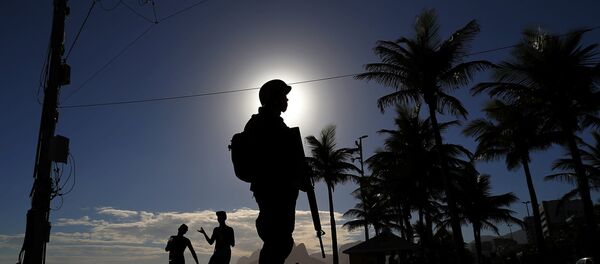 La policía brasileña - Sputnik Mundo